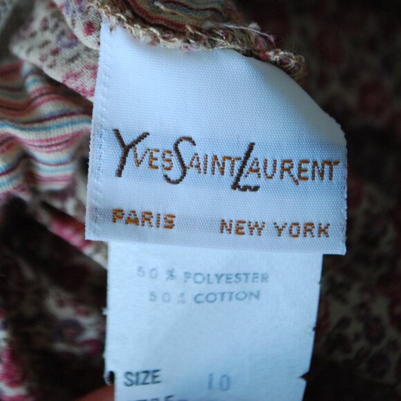 Vintage YSL Prairie Skirt - Picture 8 of 8